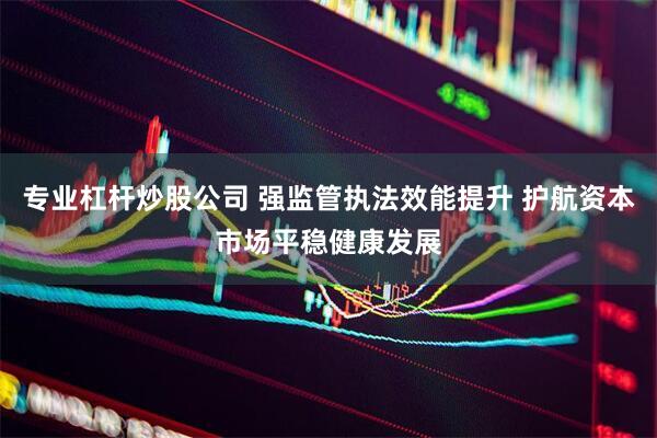 专业杠杆炒股公司 强监管执法效能提升 护航资本市场平稳健康发展